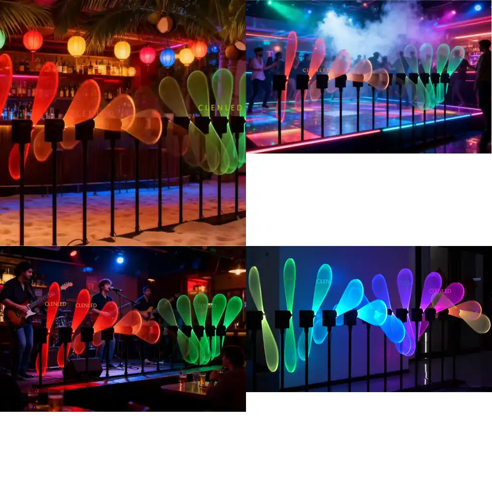 Decor Lighting Fans - 360 Derece Dönebilen 24V RGB Led