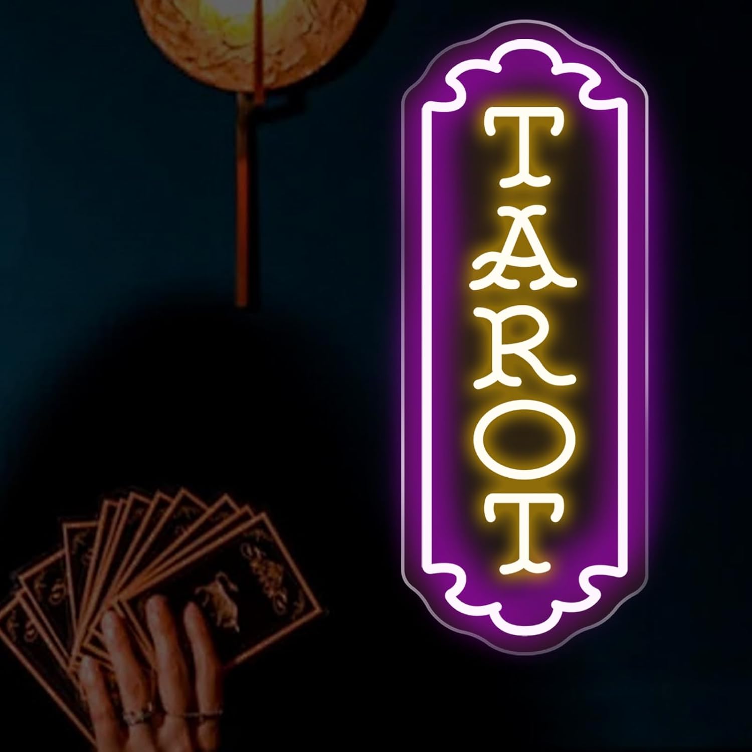 Lighting Decor In Room - Tarot Neon Burcu USB Powered Mistik