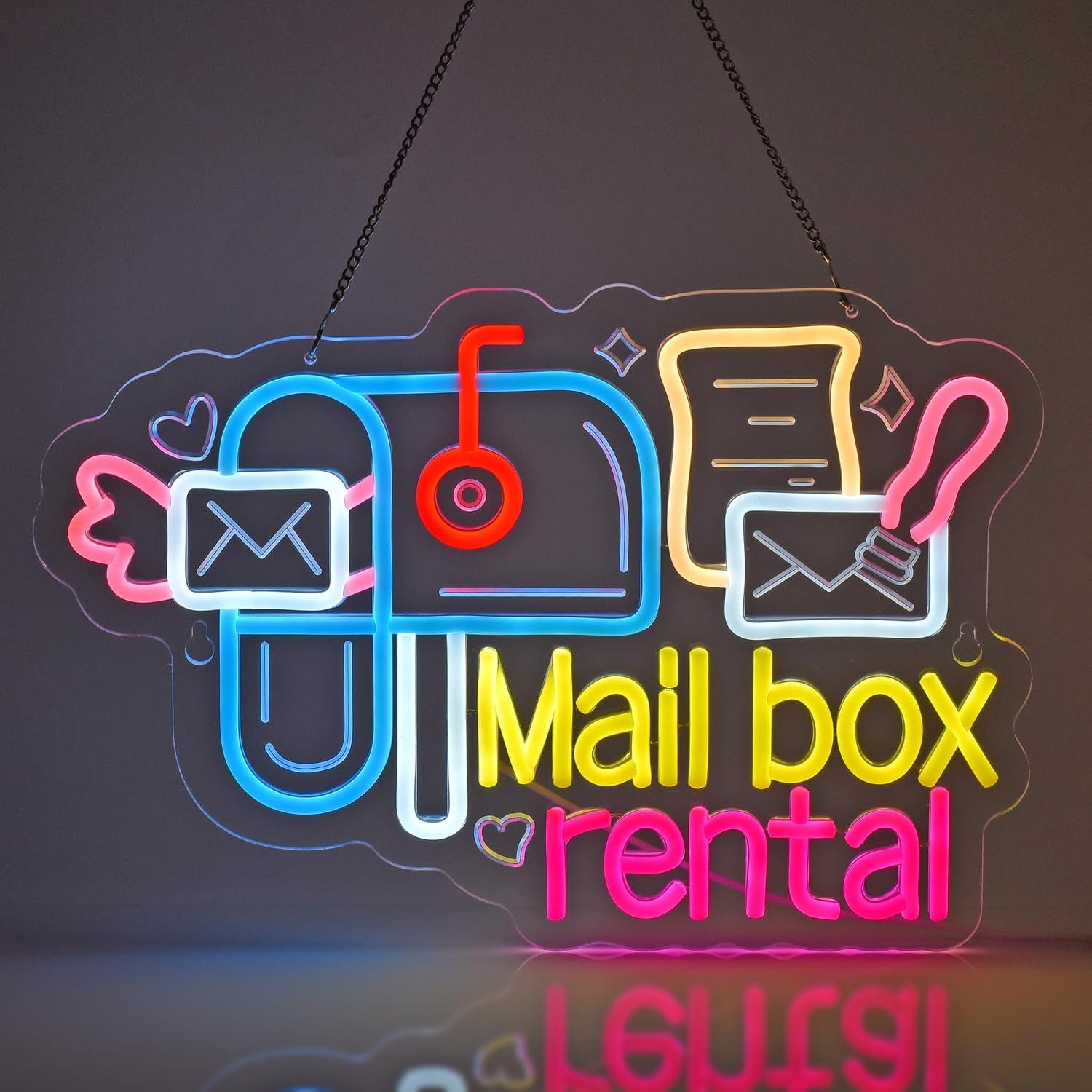 Lighting Decor Rentals - Posta Kutusu Kiralama Neon Tabela USB