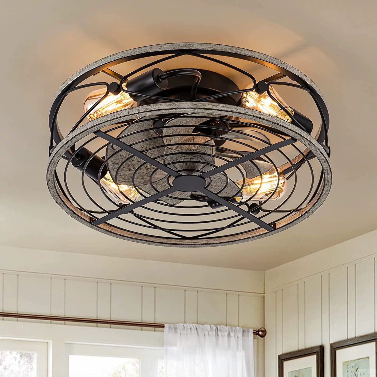Decor Lighting Fans - Akıllı tavan vantilatörü fanları ışıkları ile