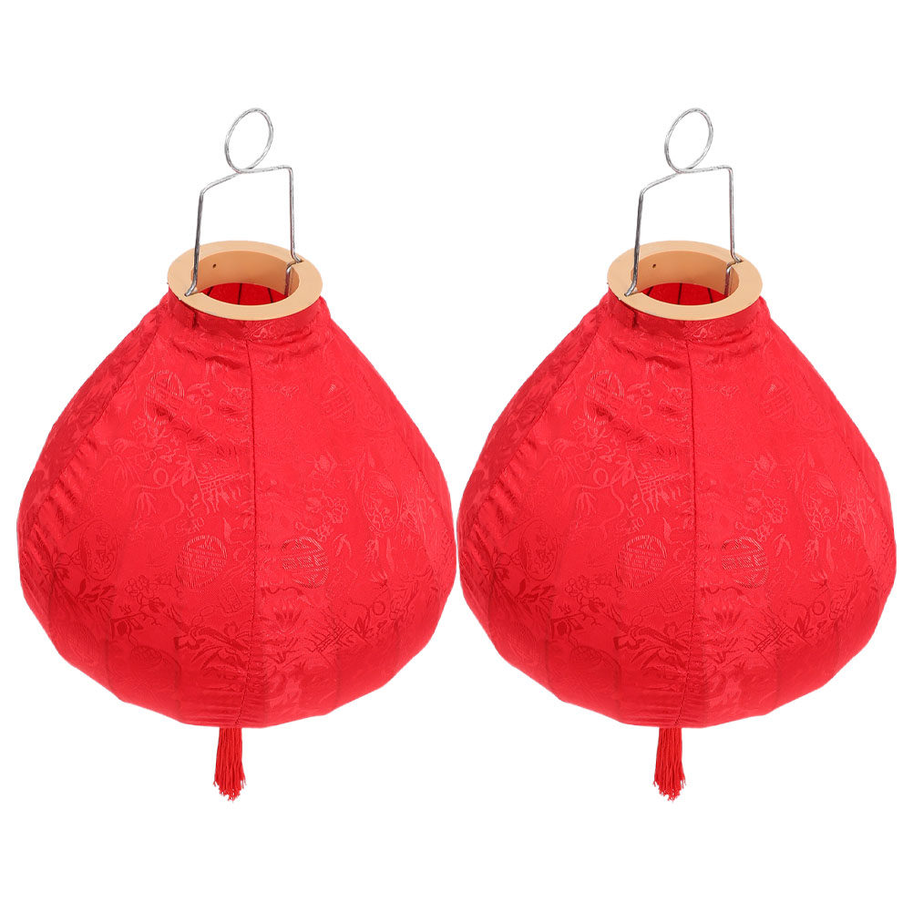 Outdoor Lighting Wedding Decor - Vietnam Püsküllü Fener Dekoratif İç ve