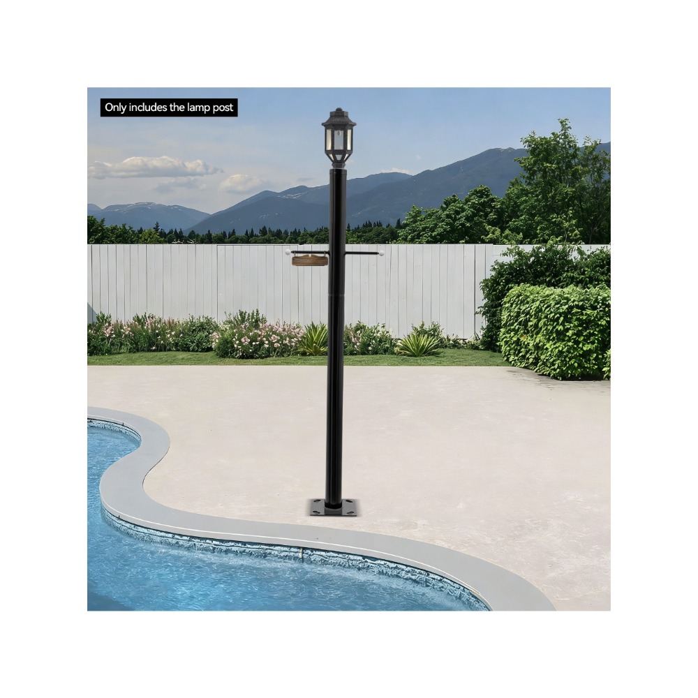 Lighting Decoration Outdoor - 2,5 m Bölünmüş Sokak Lambası Direği