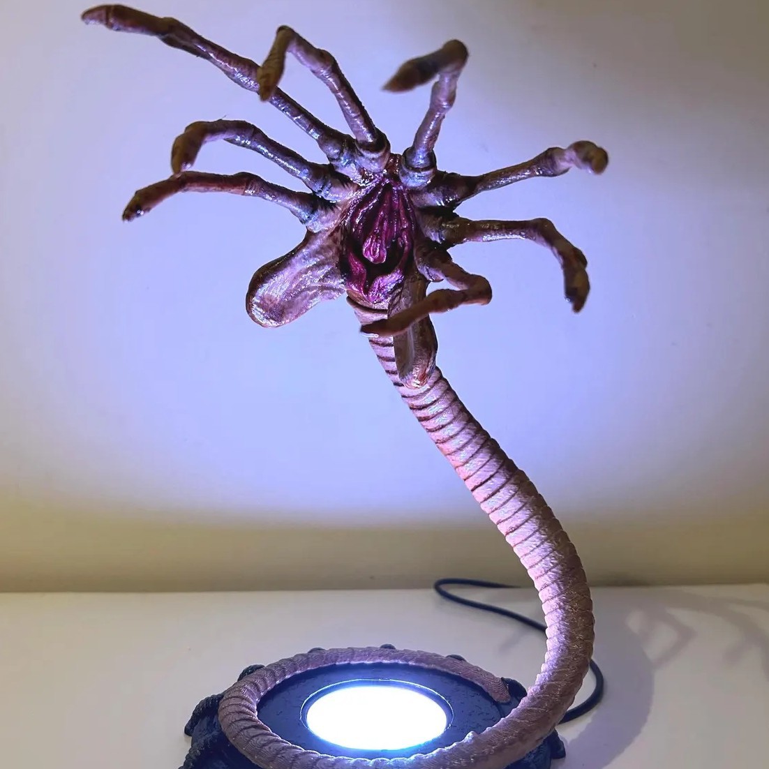 Lighting Decoration For Home - Uzaylı Facehugger Lambası Gece Lambası, LED