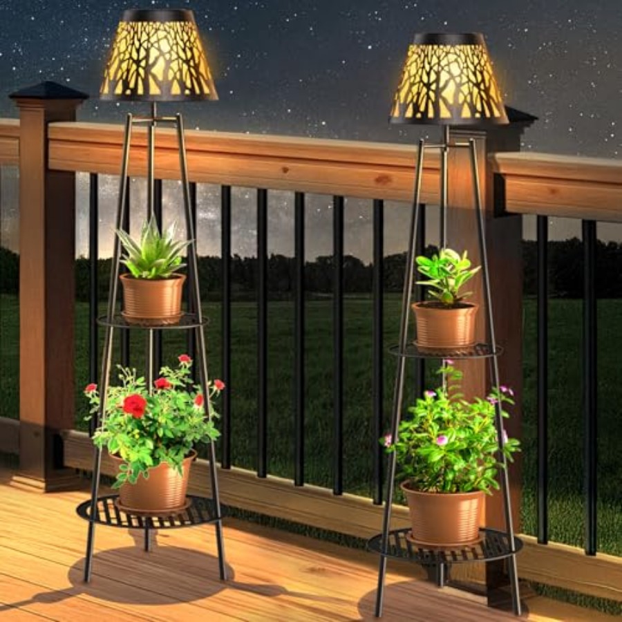 Lighting Decoration Outdoor - 2'li Paket Dış Mekan Güneş Enerjili