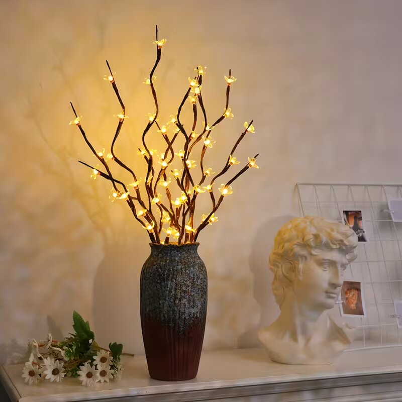 Lighting Decoration Outdoor - 1/2 adet 20LED kiraz çiçeği ağacı