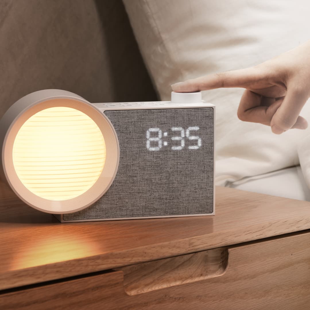 Lighting Decor In Room - WILIT LED Gece Lambası Alarm Saatli