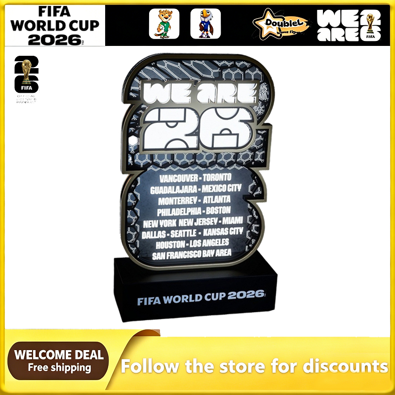 Decor Lighting Fans - FIFA Dünya Kupası Şehirleri 3D LED