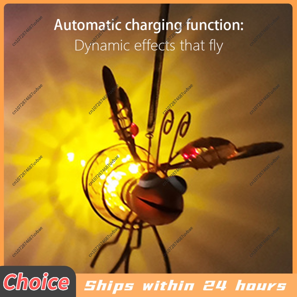 Lighting Bug Decor - Güneş Enerjili Böcek Lambası Asılı Uçan