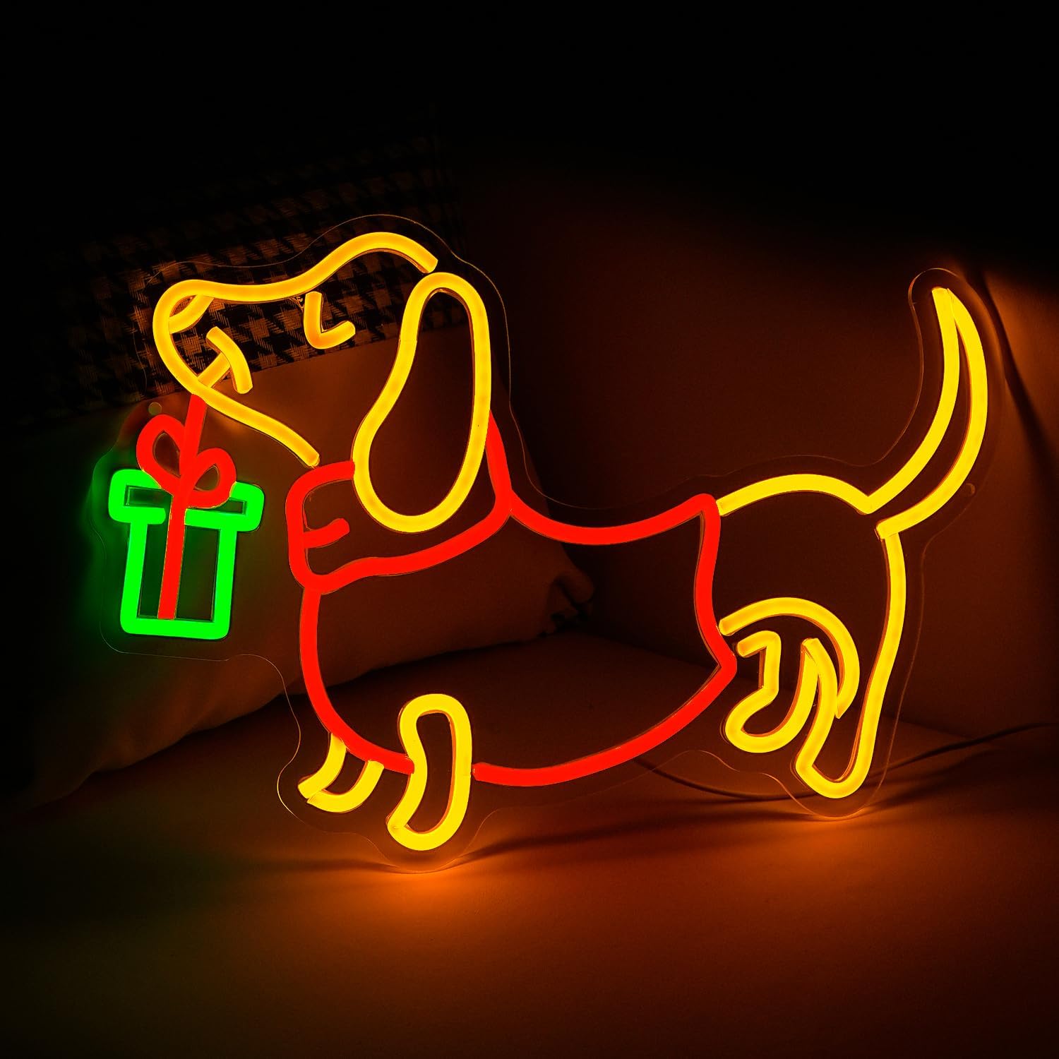 USB Kısılabilir Dachshund Neon - Bedroom Lighting Decor Ideas incelemesi ve fiyatı
