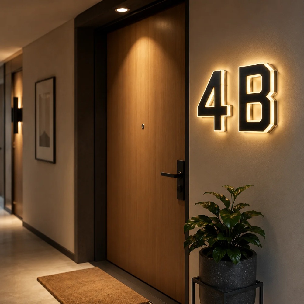 Güneş Enerjili LED Ev Numarası - Decor Lighting Address incelemesi ve fiyatı