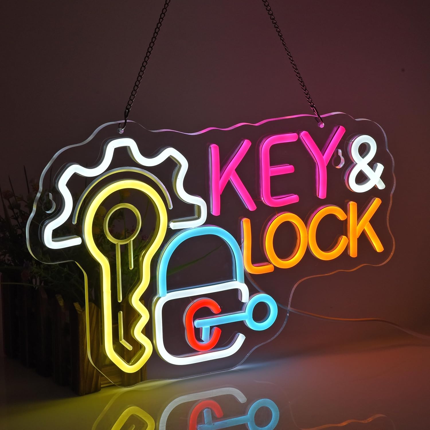 Anahtar Kilidi Neon Tabela Ası - Lighting Decor Rentals incelemesi ve fiyatı