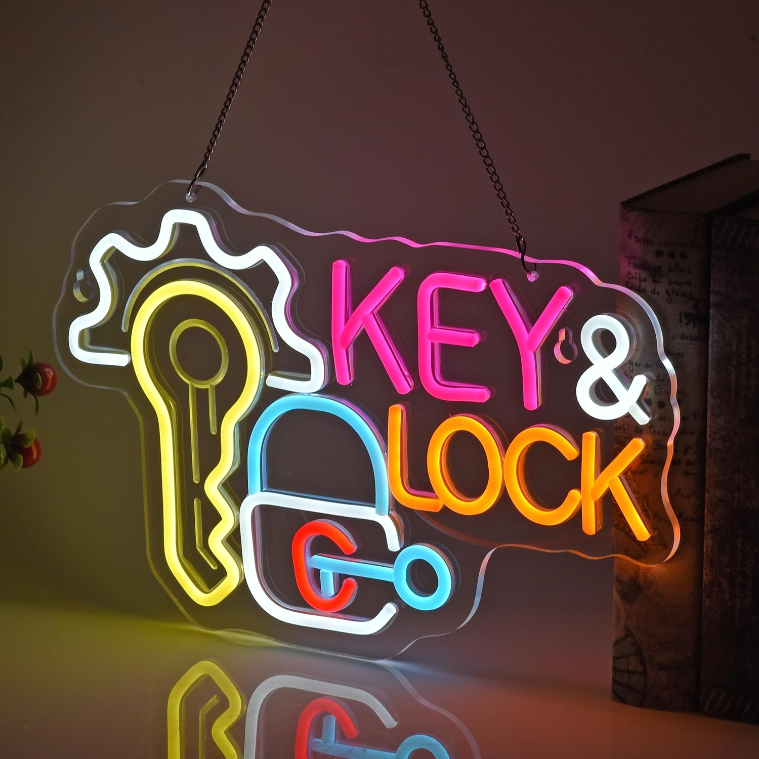 Anahtar Kilidi Neon Tabela Ası - Lighting Decor Rentals incelemesi ve fiyatı