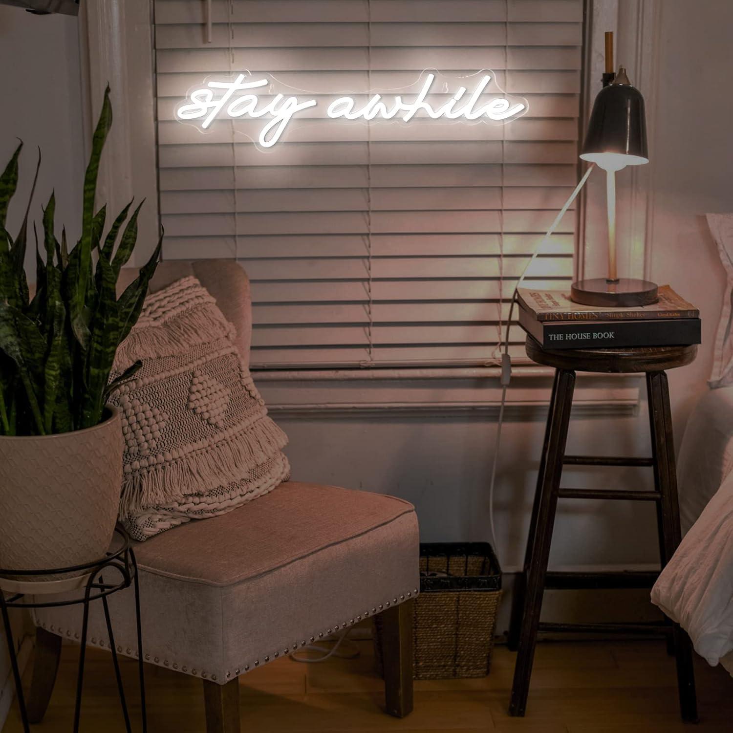 Bir süre kalın Neon Tabelalar  - Lighting Decoration For Home incelemesi ve fiyatı