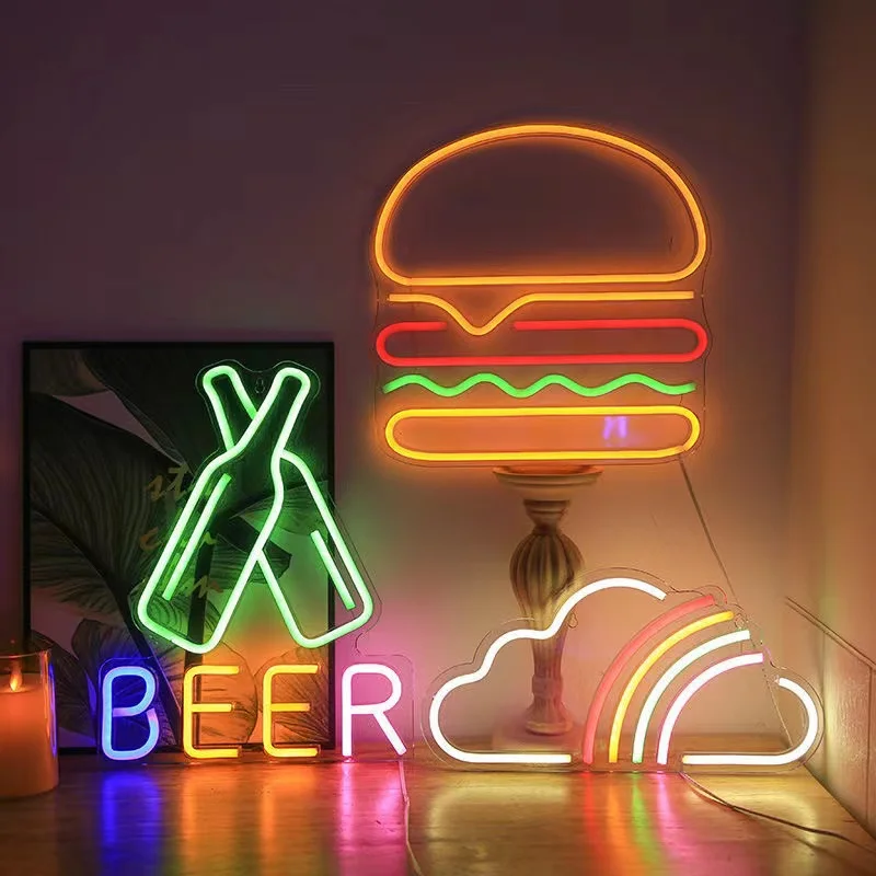 Oyun Neon gece işık işaretleri - Bedroom Lighting Decor Ideas incelemesi ve fiyatı