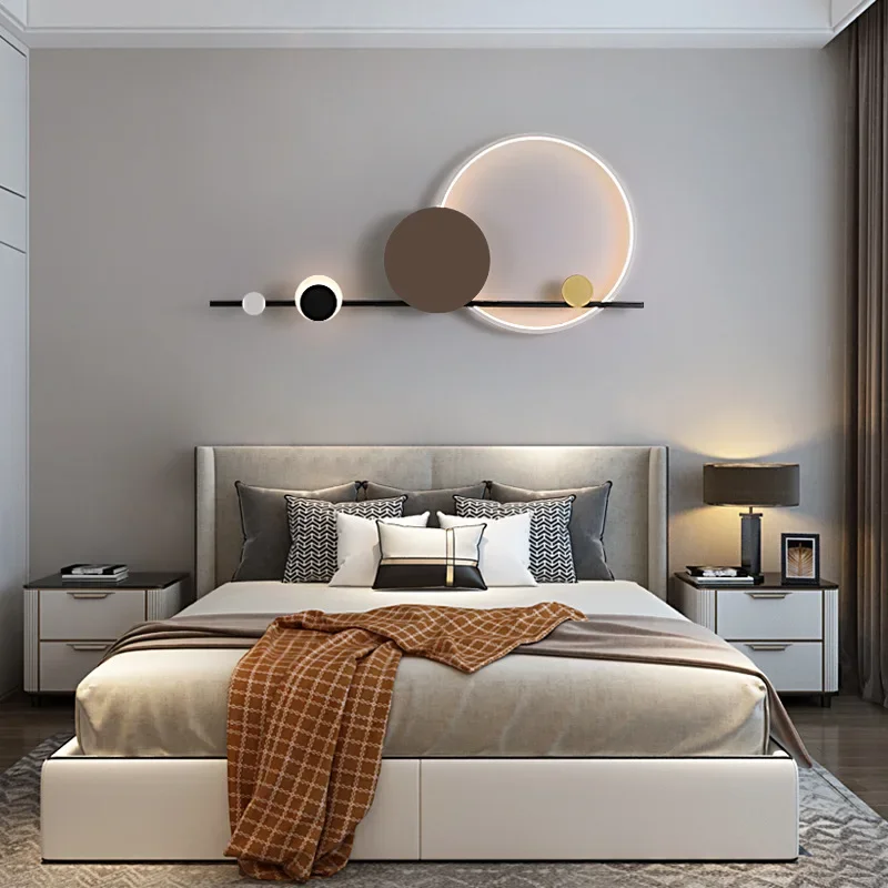 İskandinav Minimalist Lüks Duv - Foyer Lighting Wall Decor incelemesi ve fiyatı