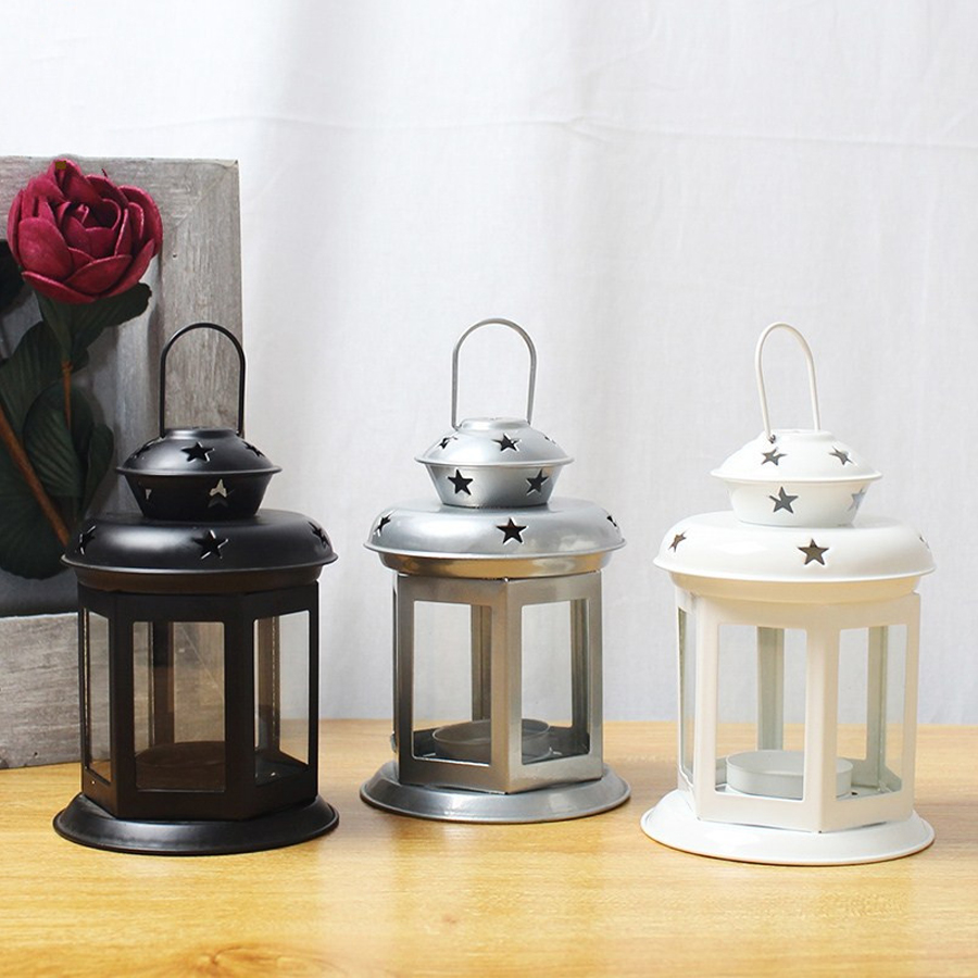 Asılı mum lamba süsü cam fener - Outdoor Lighting Wedding Decor incelemesi ve fiyatı