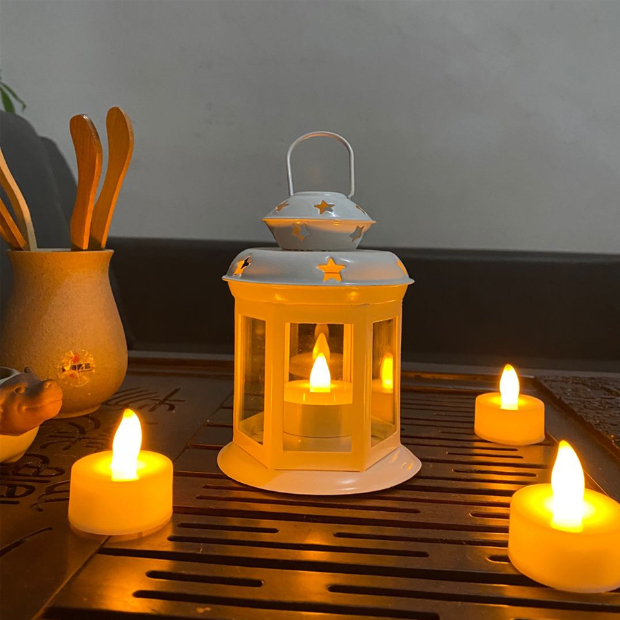 Asılı mum lamba süsü cam fener - Outdoor Lighting Wedding Decor incelemesi ve fiyatı