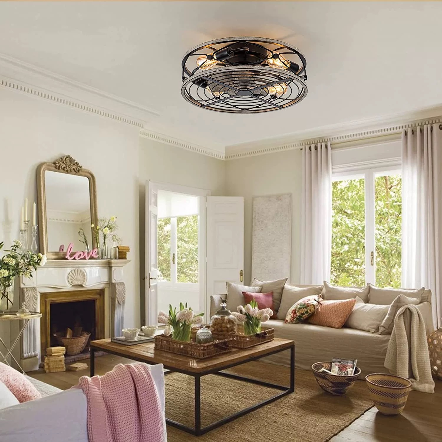 Akıllı tavan vantilatörü fanla - Decor Lighting Fans incelemesi ve fiyatı
