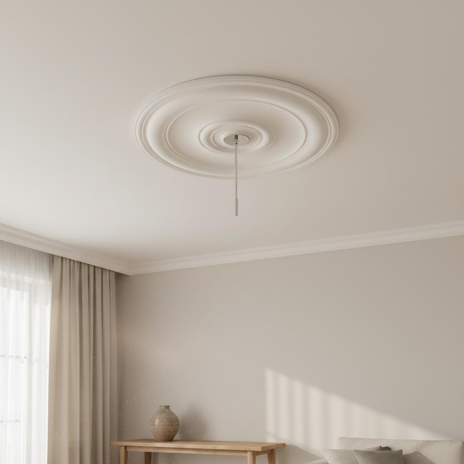 Yuvarlak Tavan Madalyonu Avrup - Lighting Interior Decor incelemesi ve fiyatı