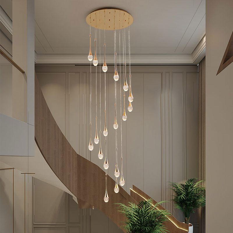 Yeni kristal kabarcık lüks avi - Decor Lighting Online incelemesi ve fiyatı