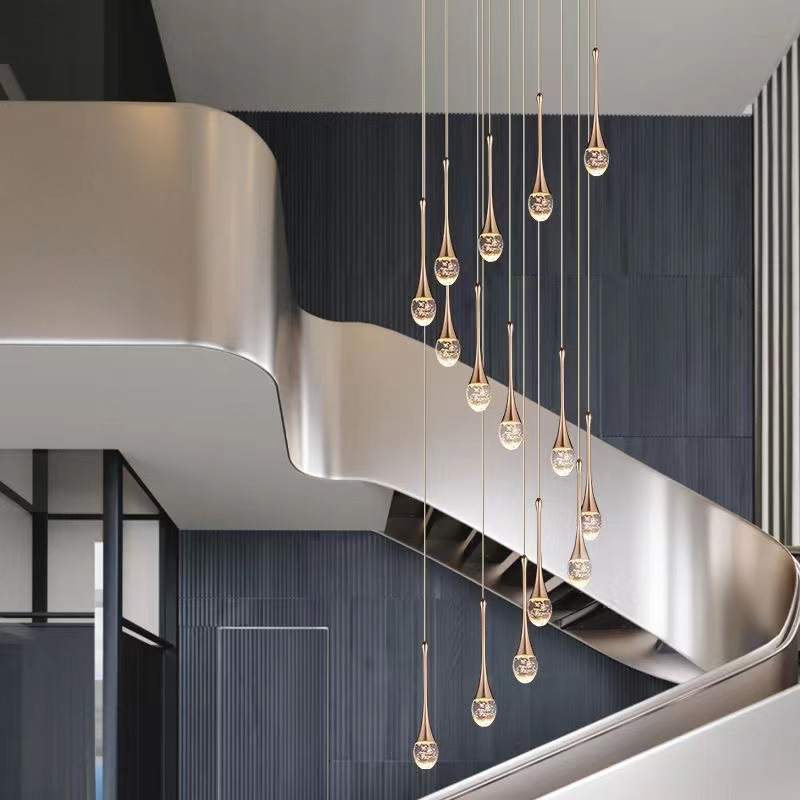 Yeni kristal kabarcık lüks avi - Decor Lighting Online incelemesi ve fiyatı