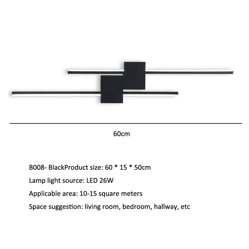 Yaratıcı Minimalist Yatak Odas - Foyer Lighting Wall Decor incelemesi ve fiyatı