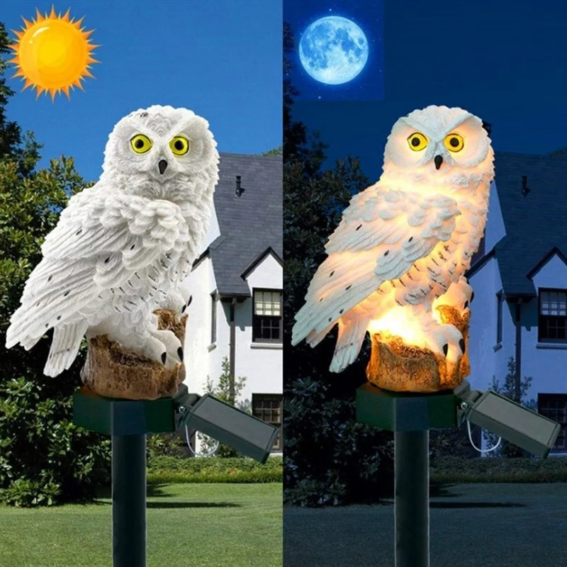 Güneş Enerjili Baykuş Heykeli  - Lighting Decoration Ideas incelemesi ve fiyatı