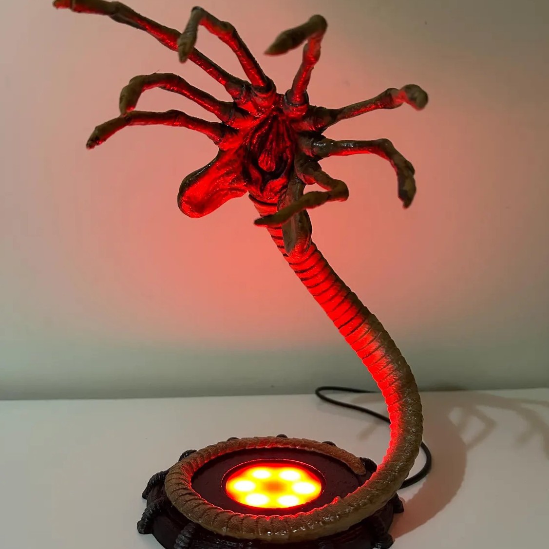 Uzaylı Facehugger Lambası Gece - Lighting Decoration For Home incelemesi ve fiyatı