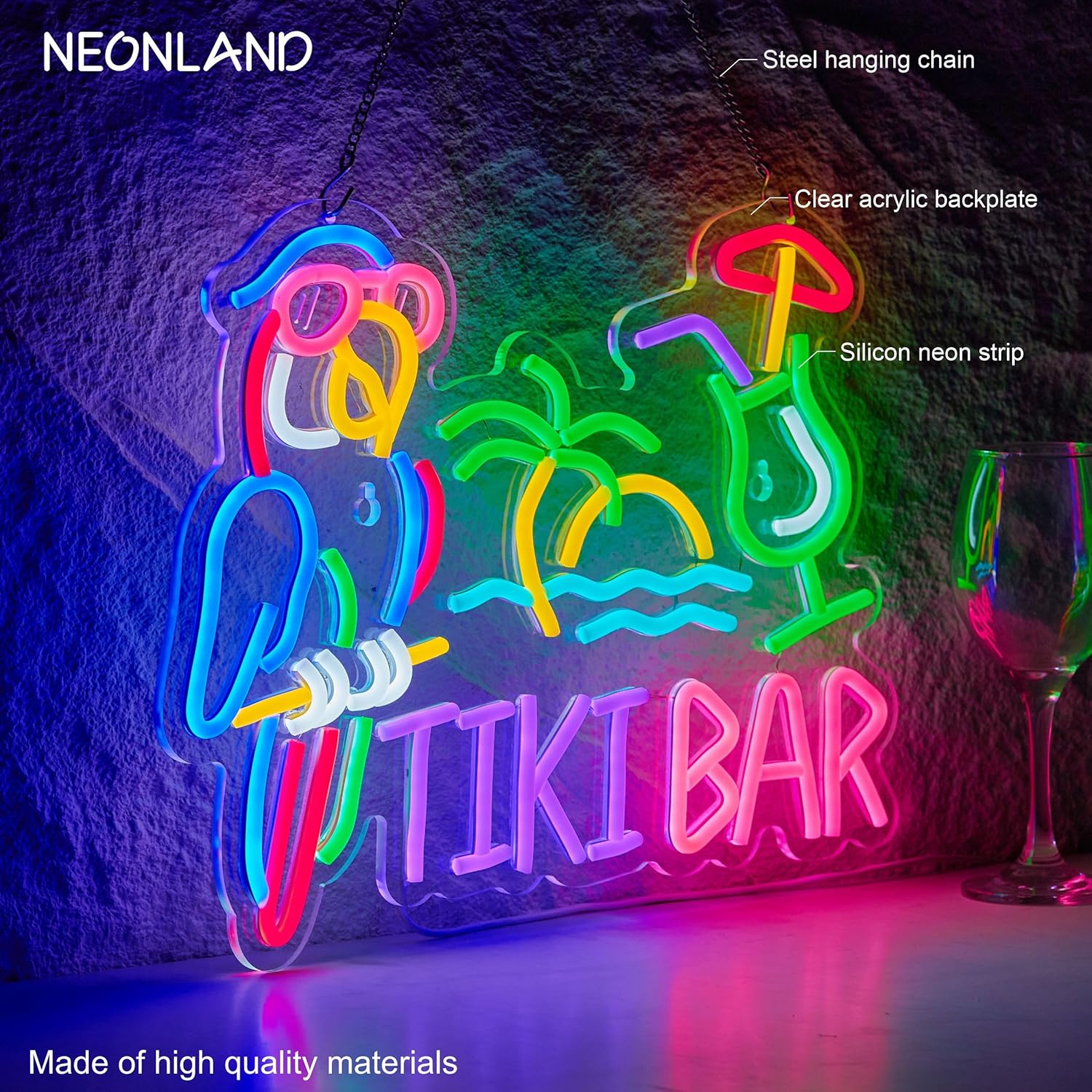 Tiki Bar Papağan Palmiye Ağacı - Lighting Decoration Ideas incelemesi ve fiyatı