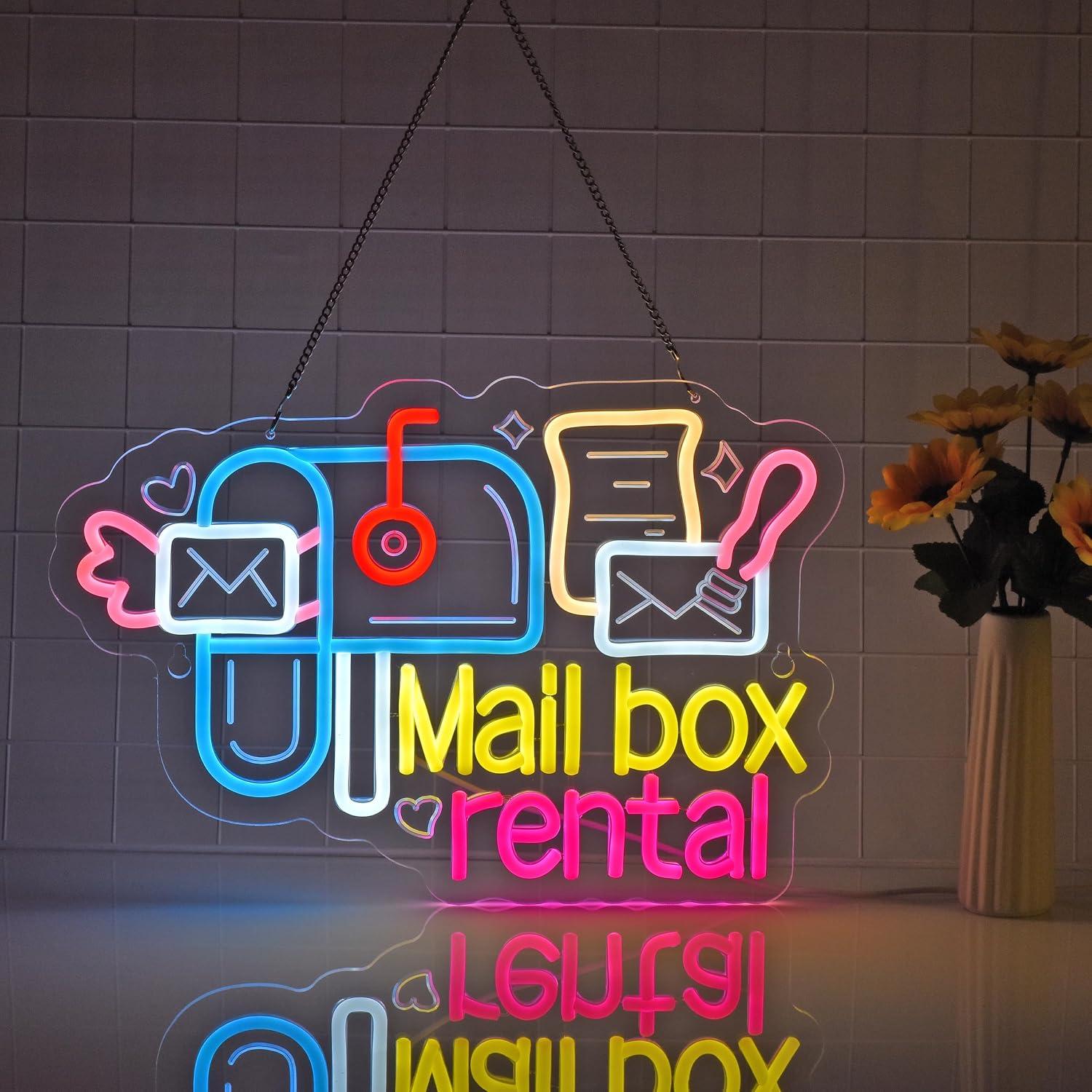 Posta Kutusu Kiralama Neon Tab - Lighting Decor Rentals incelemesi ve fiyatı