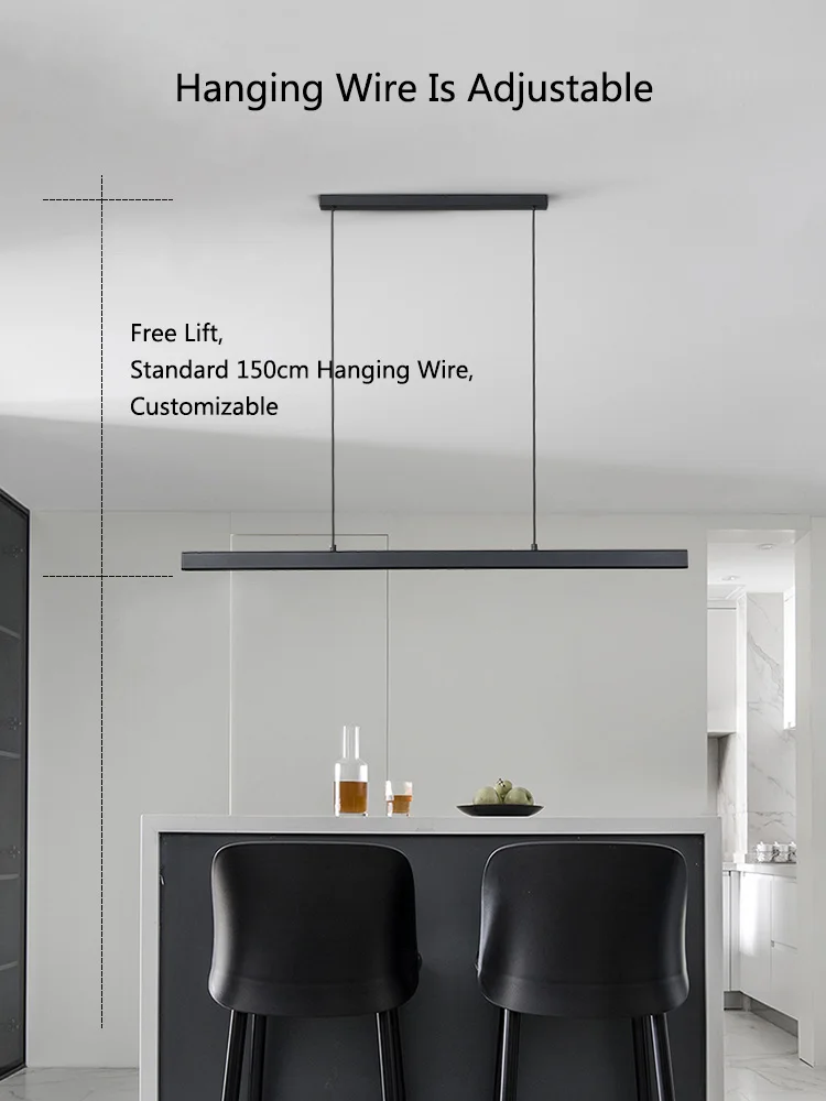Modern restoran uzun sıra LED  - Decor Lighting Online incelemesi ve fiyatı