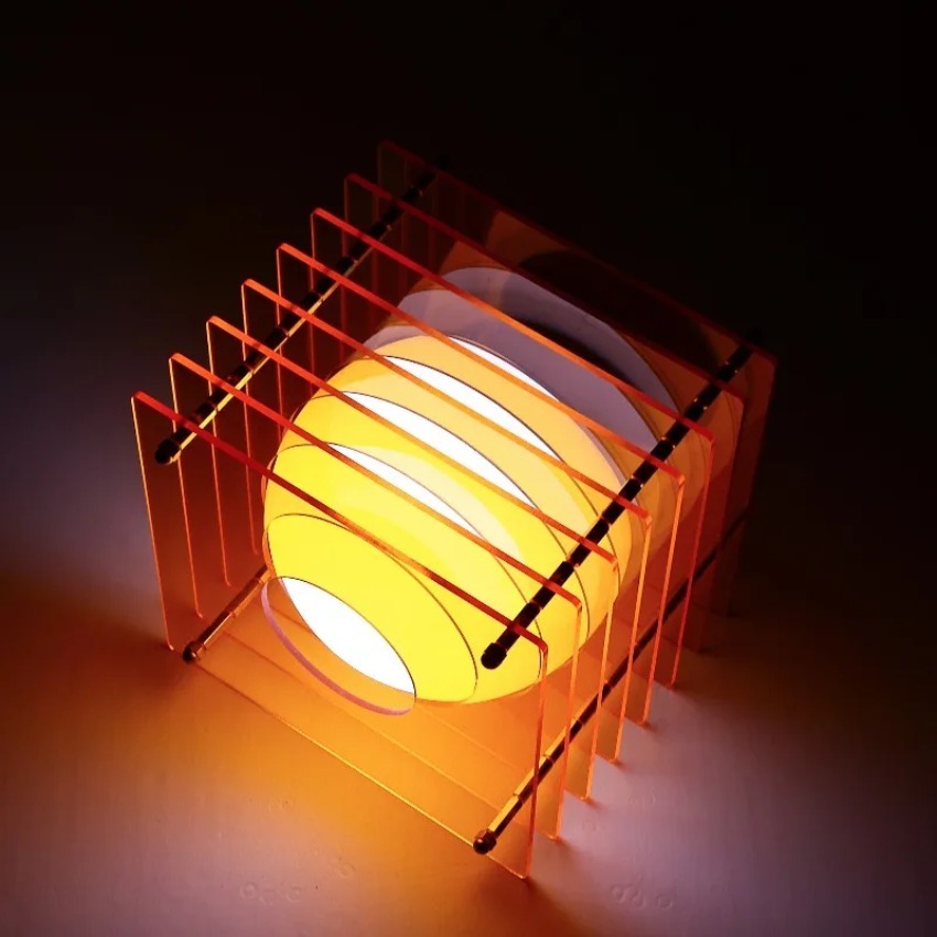 DIY Ay Lambası Akrilik Bin Kat - Lighting Decor In Room incelemesi ve fiyatı