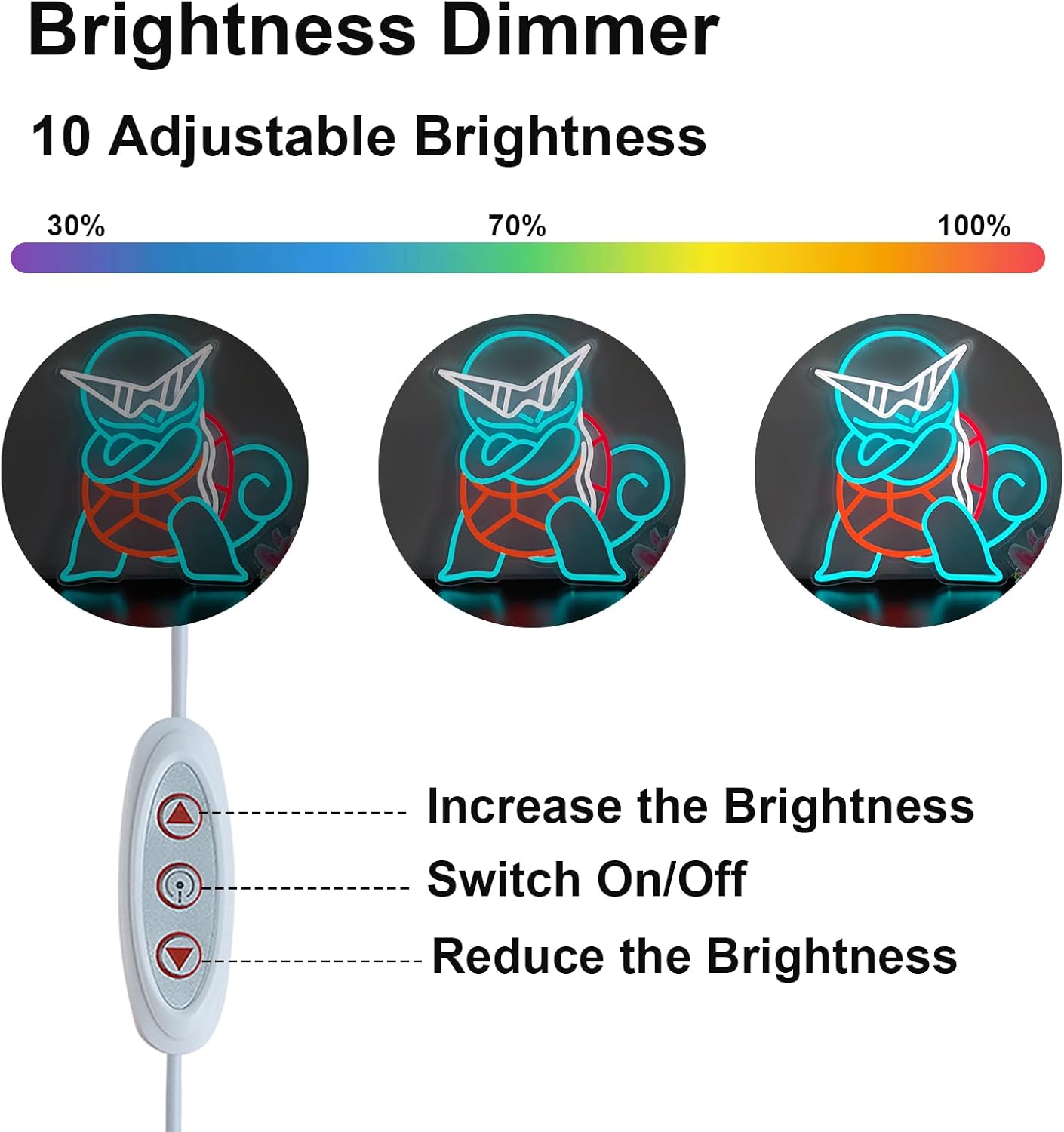 Pokemon Squirtle Neon Tabela L - Decor Lighting Fans incelemesi ve fiyatı