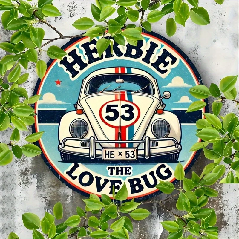 Vintage Herbie Love Bug Metal  - Lighting Bug Decor incelemesi ve fiyatı