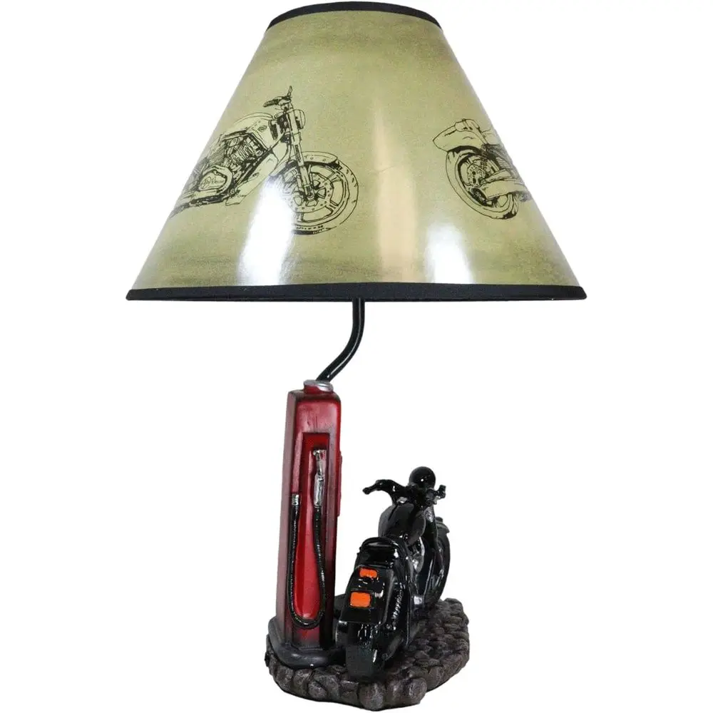 Vintage Retro Siyah Motosiklet - Lighting Decoration For Home incelemesi ve fiyatı