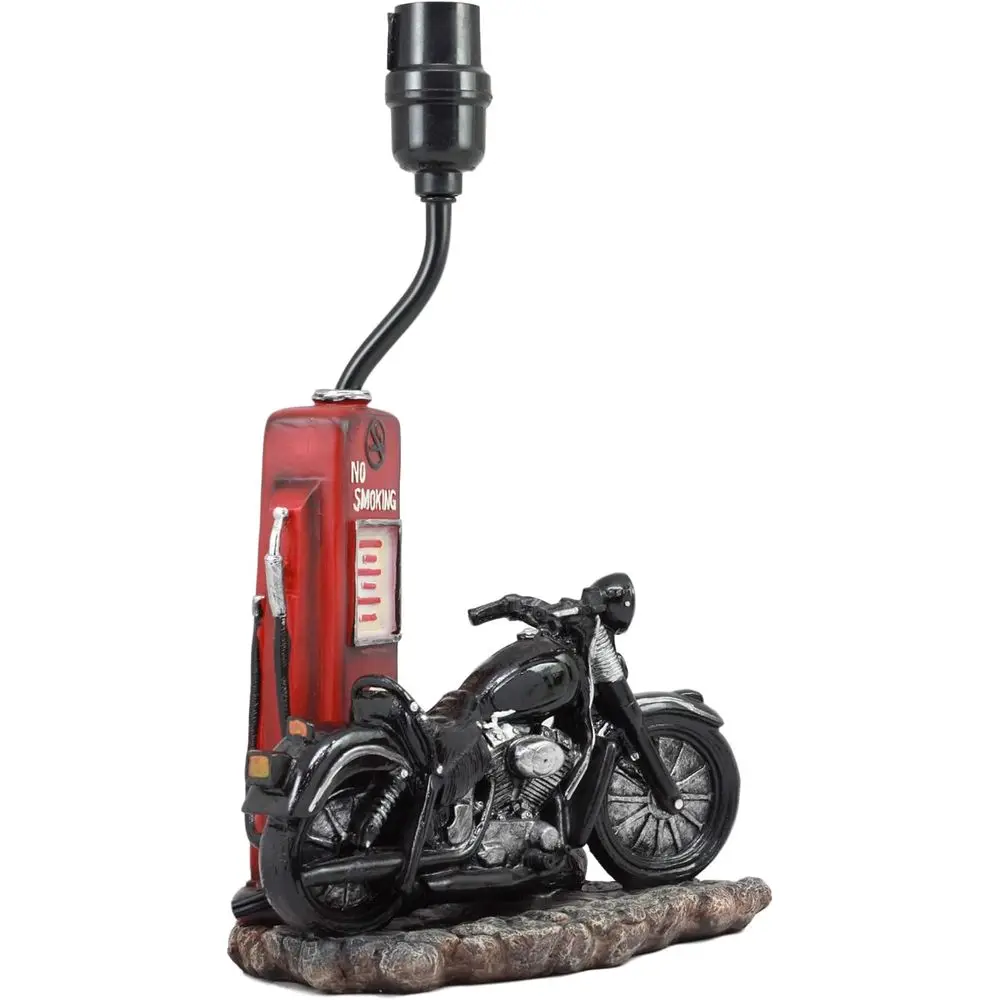 Vintage Retro Siyah Motosiklet - Lighting Decoration For Home incelemesi ve fiyatı