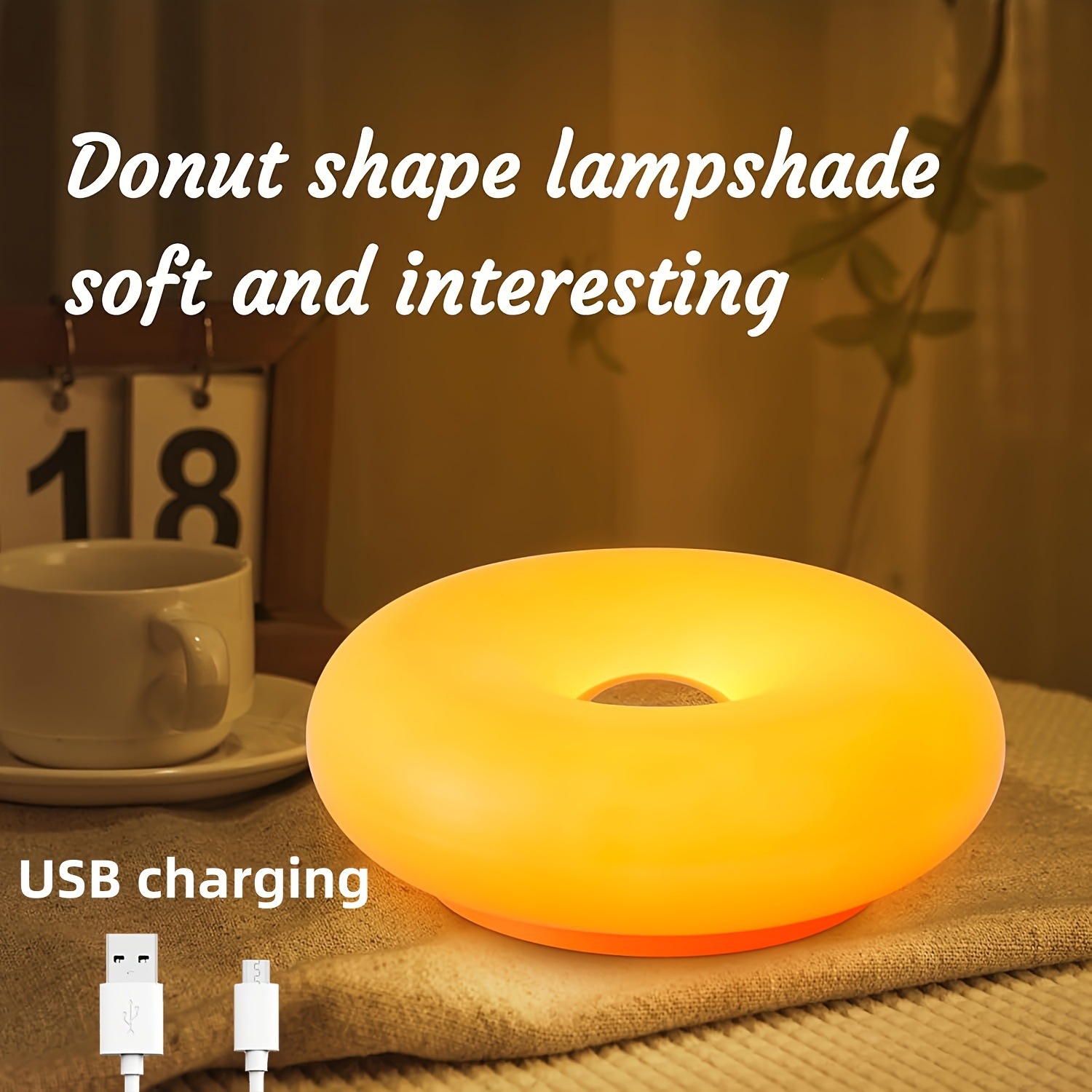 ABD Patentli Retro-Modern Donu - Lighting Decor In Room incelemesi ve fiyatı