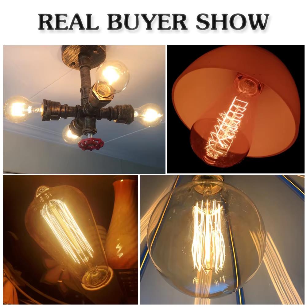 Retro Edison Ampul E27 40W 220 - Lighting Decoration Ideas incelemesi ve fiyatı