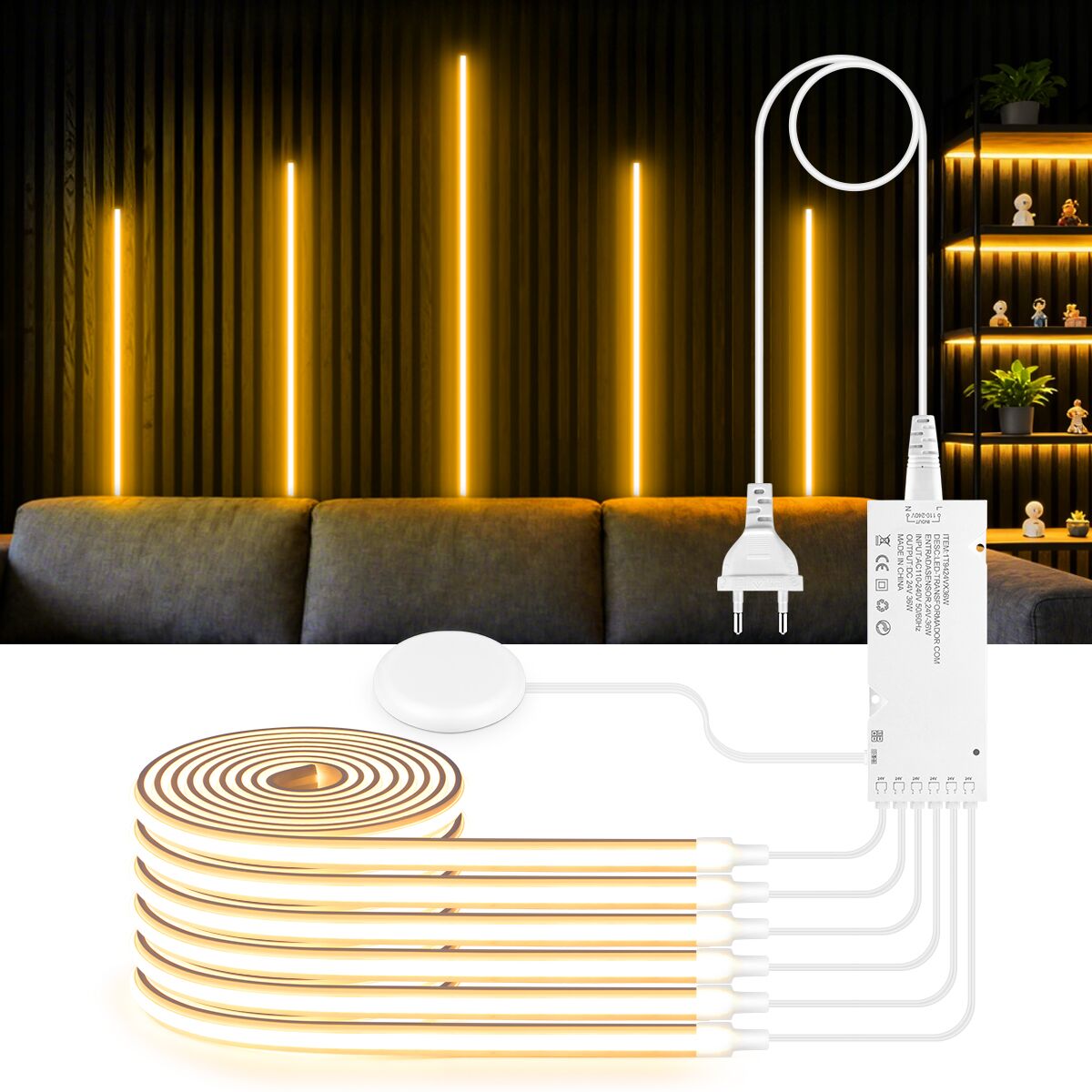Gömülü Akustik Duvar Paneli De - Foyer Lighting Wall Decor incelemesi ve fiyatı