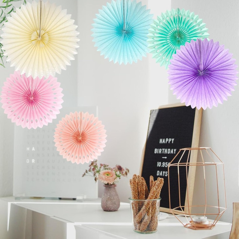 Pastel Gökkuşağı Kağıt Hayranl - Decor Lighting Fans incelemesi ve fiyatı