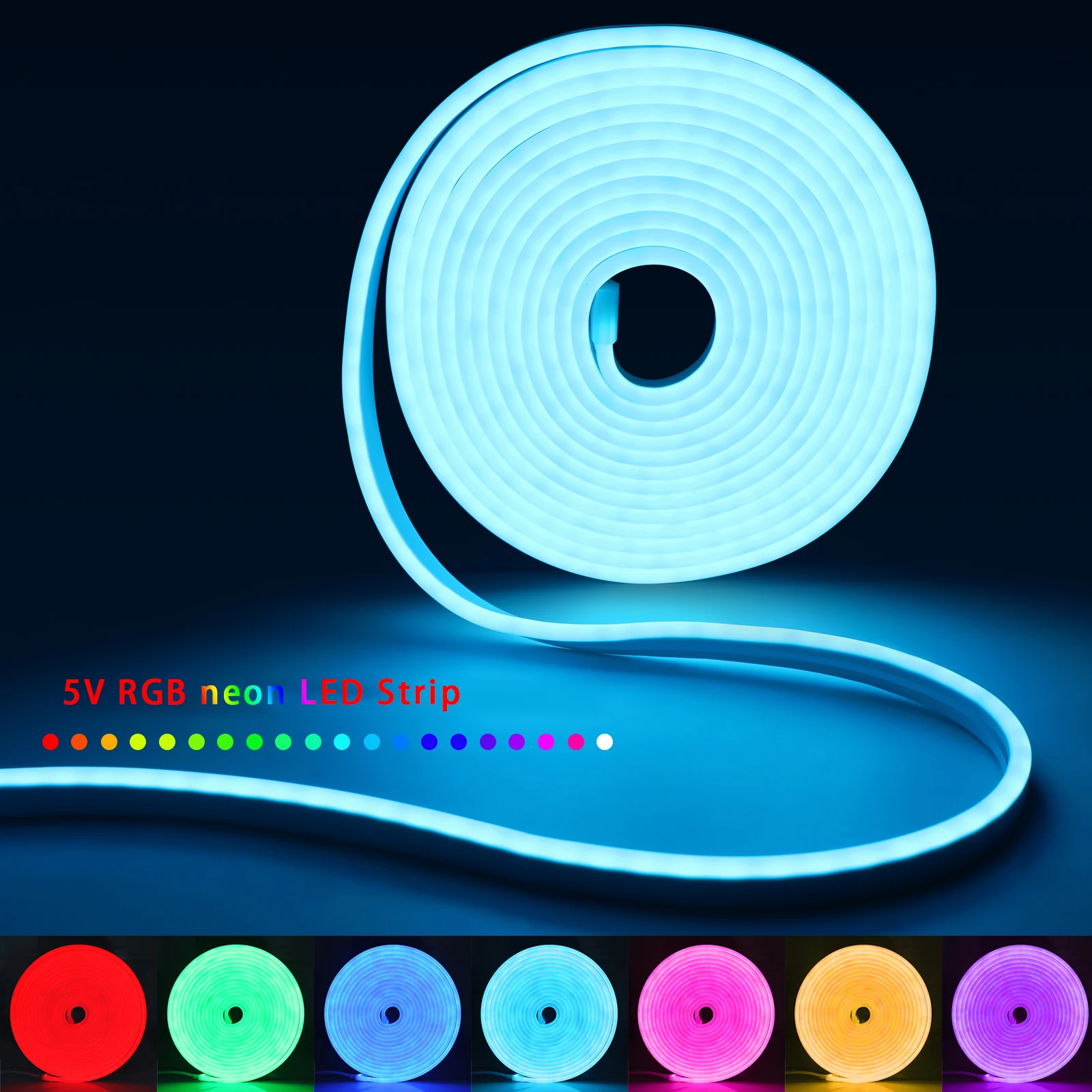 1-5m RGB LED Neon Şerit Işık 5 - Lighting Decoration Ideas incelemesi ve fiyatı