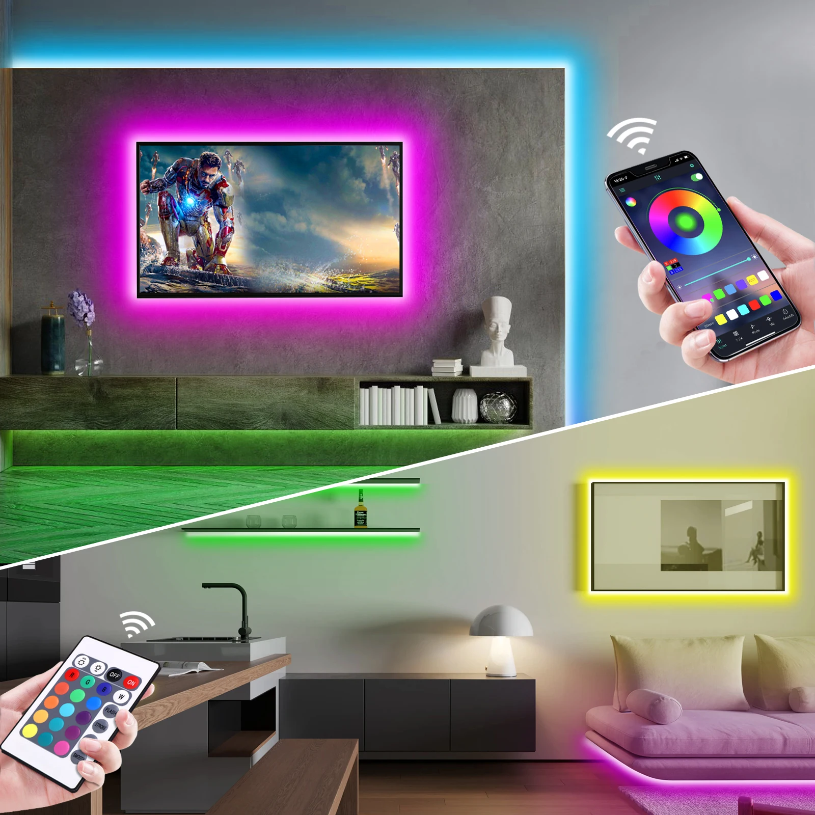 1-5m RGB LED Neon Şerit Işık 5 - Lighting Decoration Ideas incelemesi ve fiyatı